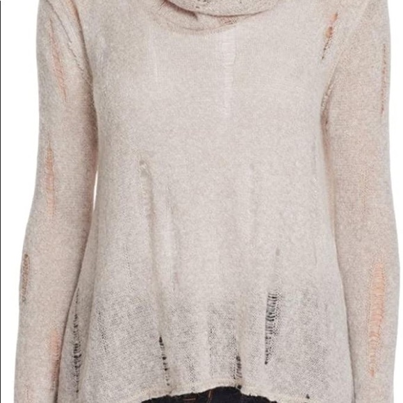 Three Dots Thea Grunge Sweater - Picture 2 of 7